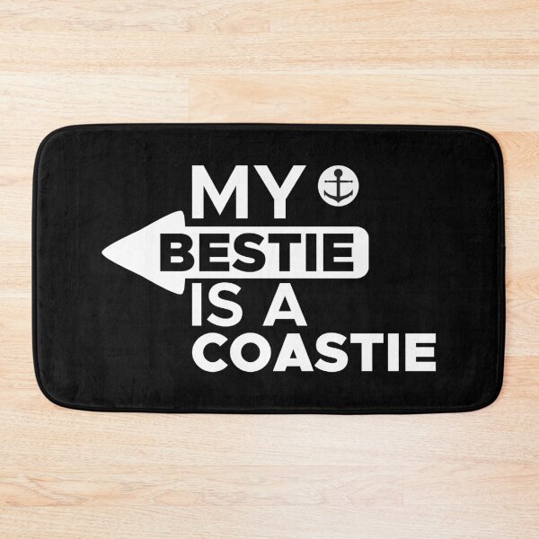 Item preview, My bestie is a coastie arrow to your left design designed and sold by Coasties.