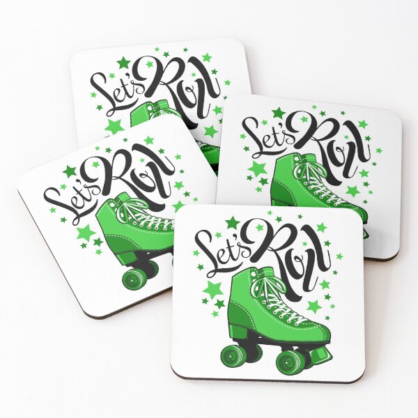Item preview, Let's Roll. Fun roller skate party  designed and sold by iclipart.