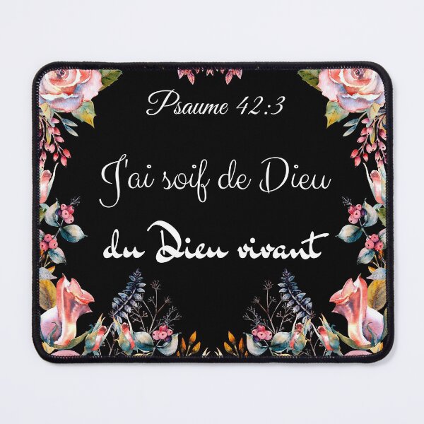 Item preview, Psalm 42.3: I thirst for God, the Living God! designed and sold by ParolesdeVie.