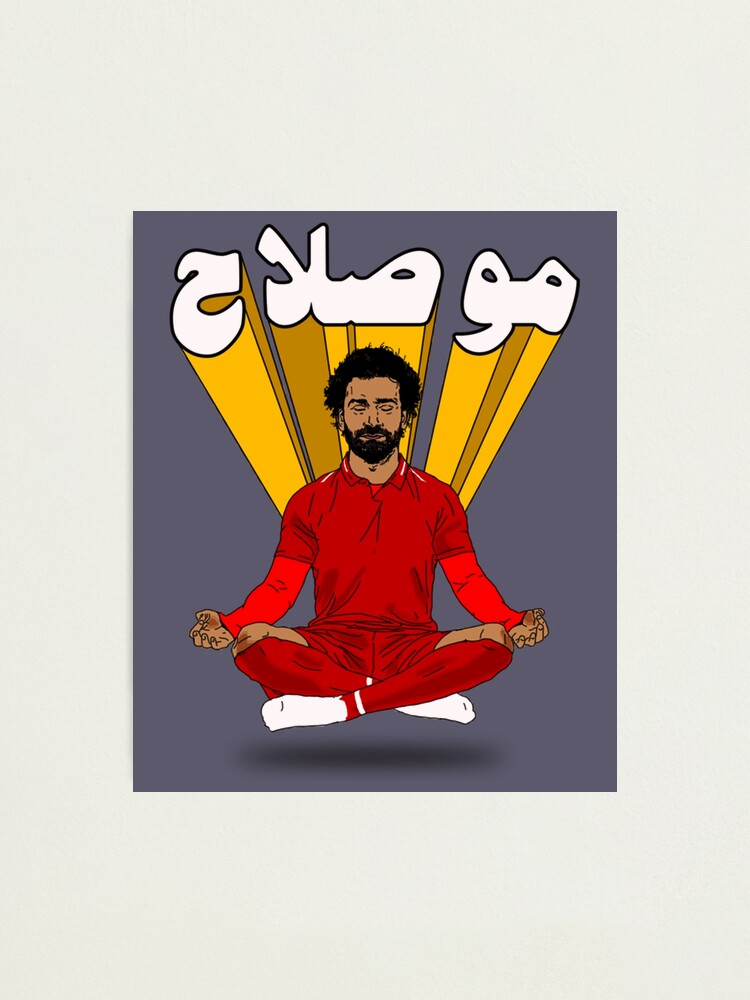 Mohamed Salah Jersey Photographic Print for Sale by CoreyGodbold