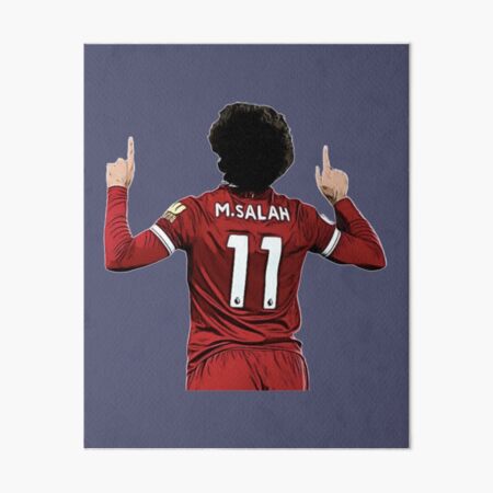 Mohamed Salah Jersey Photographic Print for Sale by CoreyGodbold