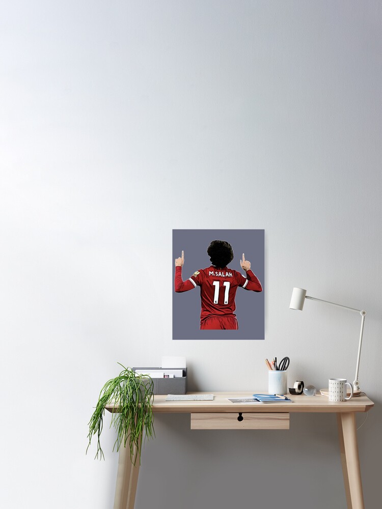 Mohamed Salah Jersey Photographic Print for Sale by CoreyGodbold