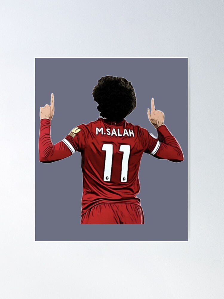 Mohamed Salah Jersey Photographic Print for Sale by CoreyGodbold