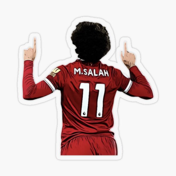 Mohamed Salah Jersey Photographic Print for Sale by CoreyGodbold