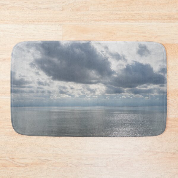 Item preview, Turbulent yet Calming - Waterscape in Baby Blues and Silvery Grays designed and sold by Georgia Mizuleva.