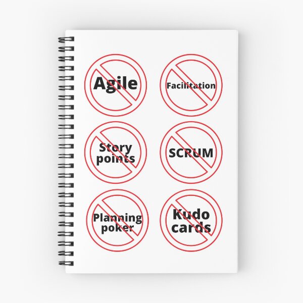 Item preview, No Agile signs set designed and sold by trendingatees.