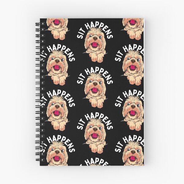 Item preview, Sit Happens Shirt Cute Dog T-Shirts for Dog Walkers and Groomers designed and sold by JollyKRogers.