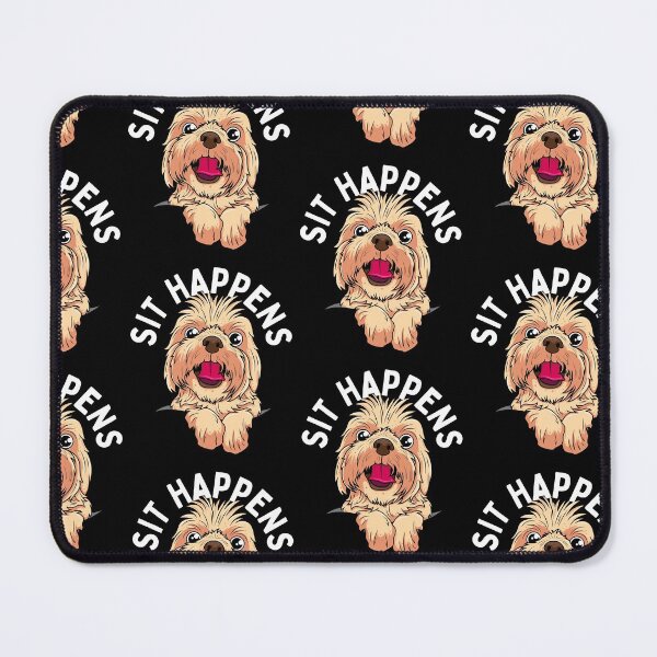 Item preview, Sit Happens Shirt Cute Dog T-Shirts for Dog Walkers and Groomers designed and sold by JollyKRogers.