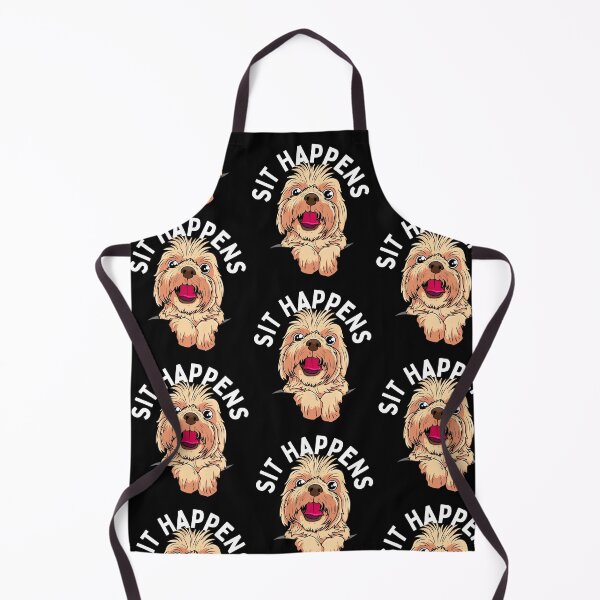 Item preview, Sit Happens Shirt Cute Dog T-Shirts for Dog Walkers and Groomers designed and sold by JollyKRogers.