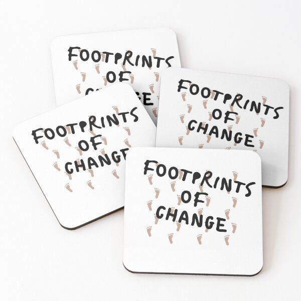 Item preview, FootPrints of Change Design designed and sold by universegrace.