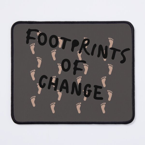 Item preview, FootPrints of Change Design designed and sold by universegrace.