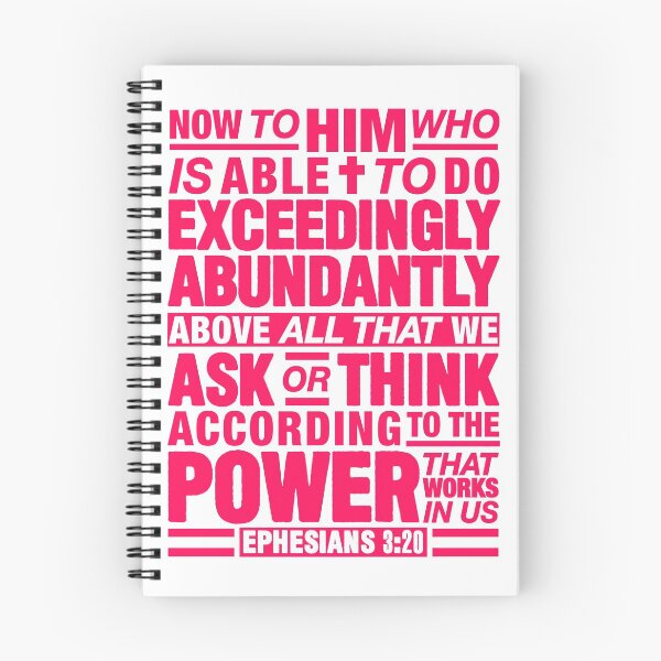 Item preview, Ephesians 3:20 Abundantly designed and sold by plushism.