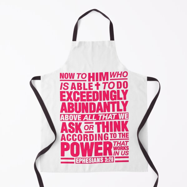 Item preview, Ephesians 3:20 Abundantly designed and sold by plushism.