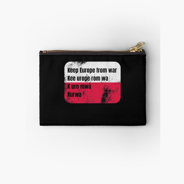 Item preview, Keep Europe from war - Kurwa Polska Meme design designed and sold by Garaunt - The bavarian brute.