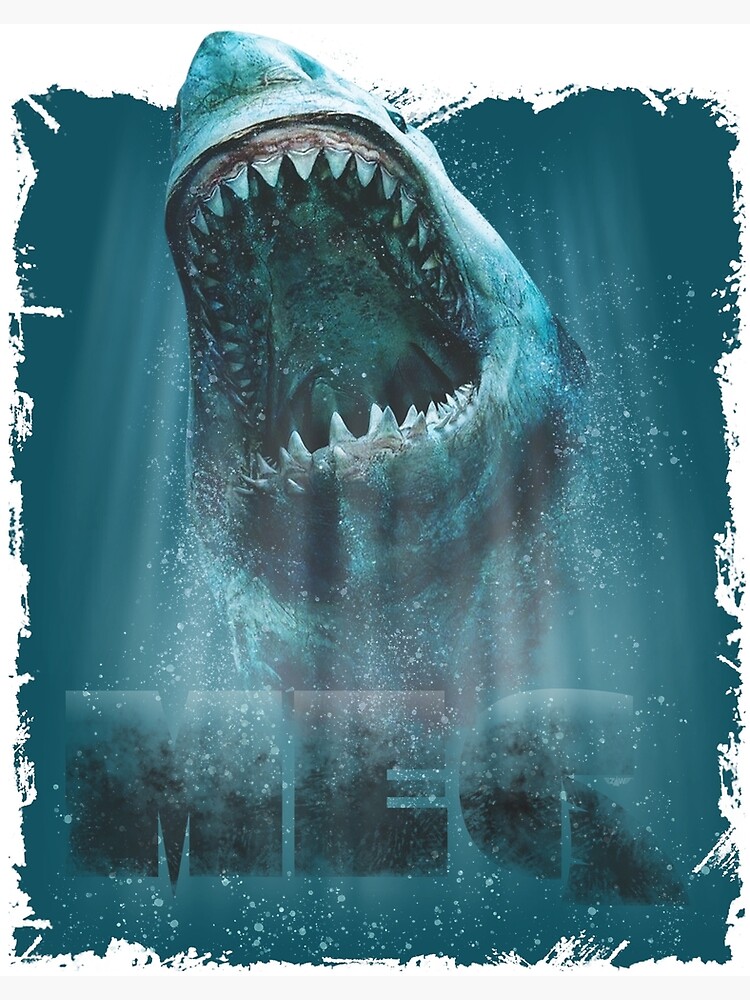 Discover Megalodon Six by Zane. Premium Matte Vertical Poster