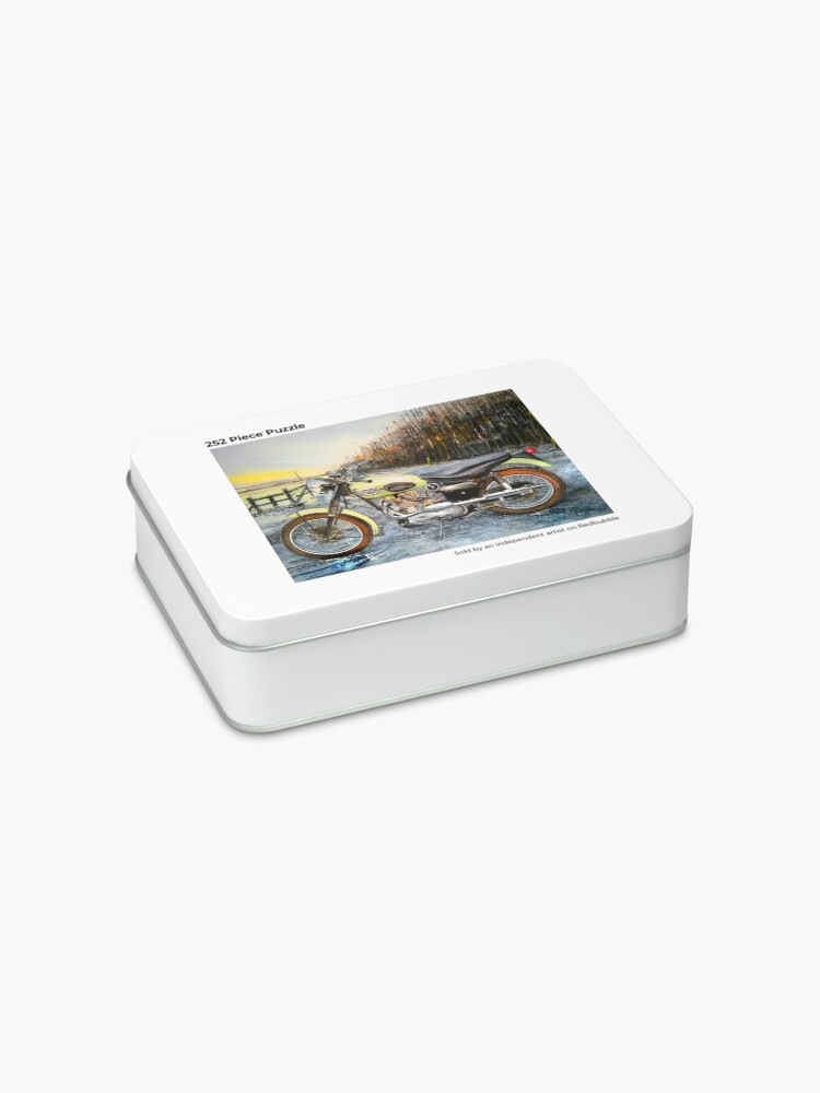 Alternate view of Triumph Motorcycle JIGSAW Jigsaw Puzzle
