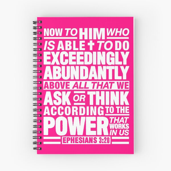 Item preview, Ephesians 3:20 Abundantly designed and sold by plushism.