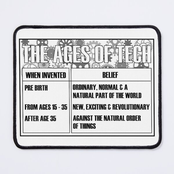 Item preview, The ages of Tech designed and sold by bluehair.
