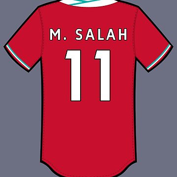 Mohamed Salah Jersey Photographic Print for Sale by CoreyGodbold