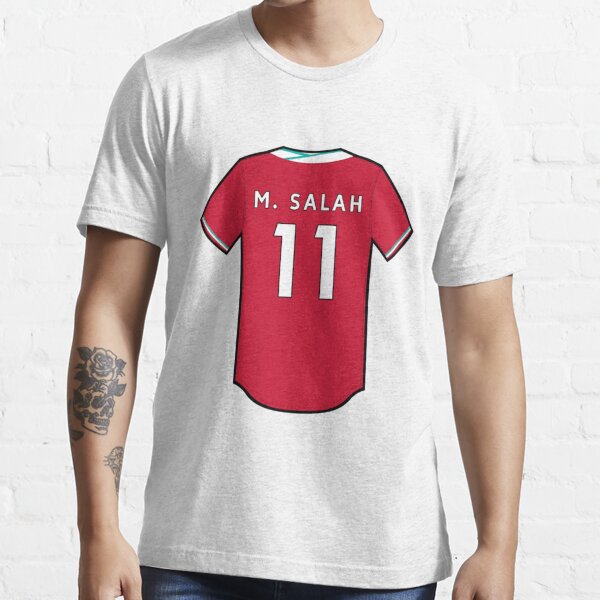 Mo Salah Jersey Name and Number Essential T-Shirt for Sale by