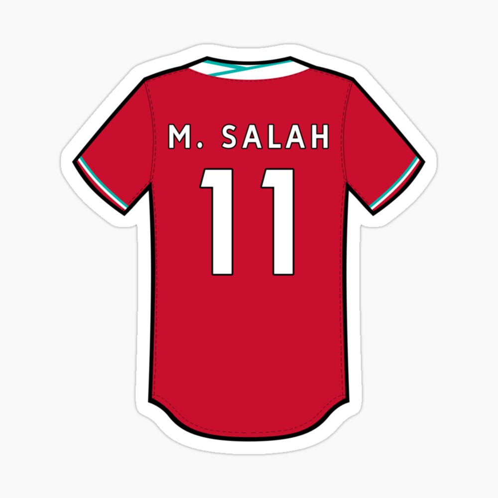 Mohamed Salah Jersey Photographic Print for Sale by CoreyGodbold