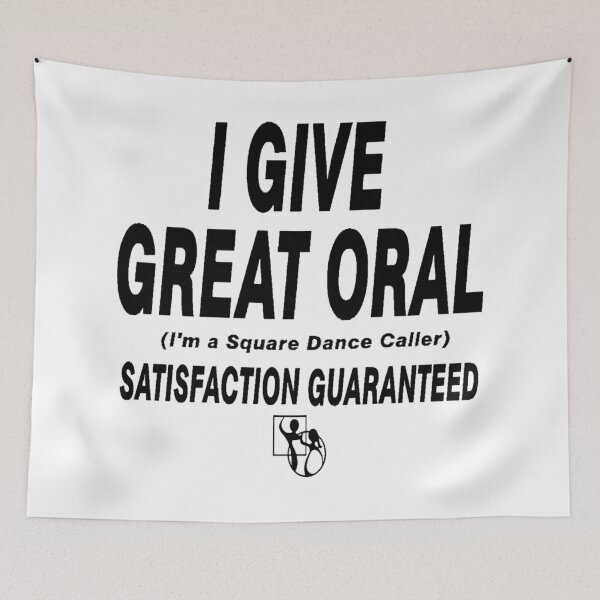 Item preview, Great Oral BLK designed and sold by Square Dancing Gifts & Merchandise.