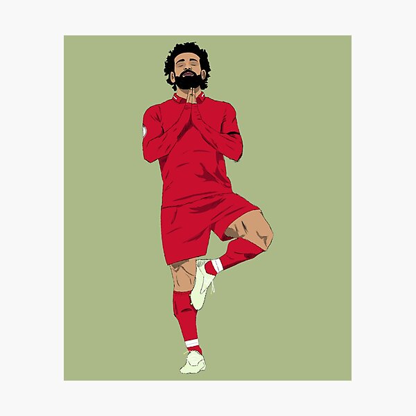 Mohamed Salah Jersey Photographic Print for Sale by CoreyGodbold