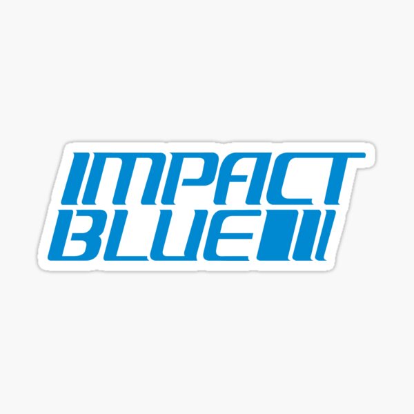 Item preview, Impact Blue designed and sold by dsgcreations.