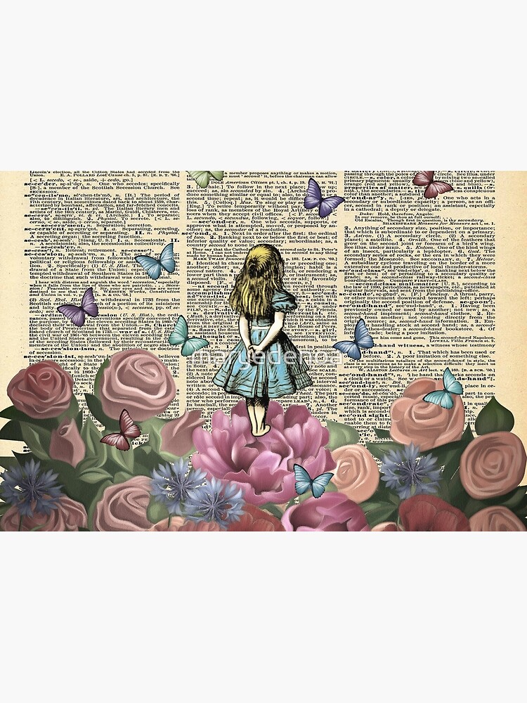 Alice In Wonderland - Wonderland Garden by maryedenoa