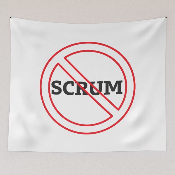 Item preview, No Scrum designed and sold by trendingatees.
