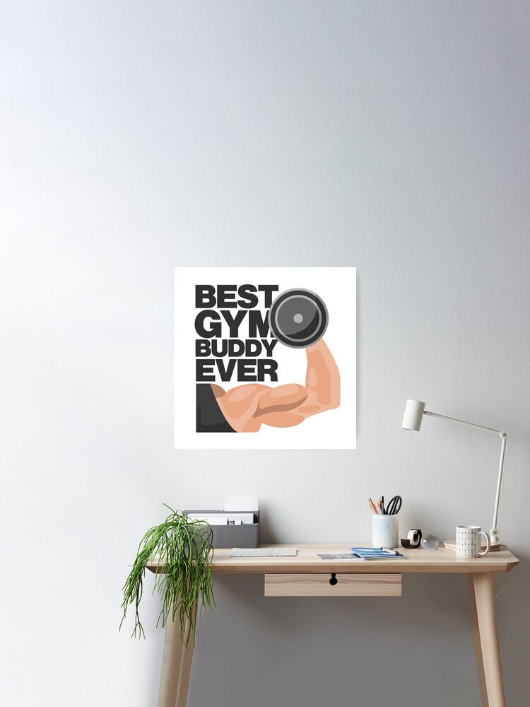 Best Gym Buddy Ever Coffee Mug for Sale by LuuDesigns