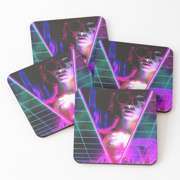 Aperçu de l'œuvre Synthwave City Party créée et vendue par Artistic-Bison.