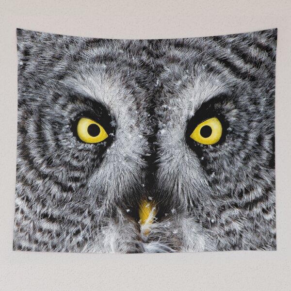 Item preview, Great Gray Owl Portrait designed and sold by Owl-Images.