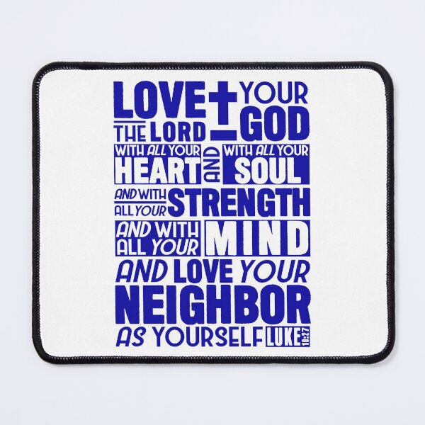 Item preview, Luke 10:27 Love the Lord Your God With All Your Heart designed and sold by plushism.