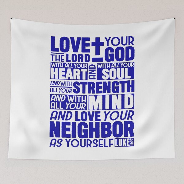 Item preview, Luke 10:27 Love the Lord Your God With All Your Heart designed and sold by plushism.