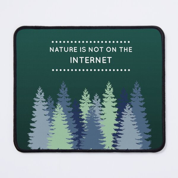 Item preview, Funny Nature Quote designed and sold by shabzdesigns.
