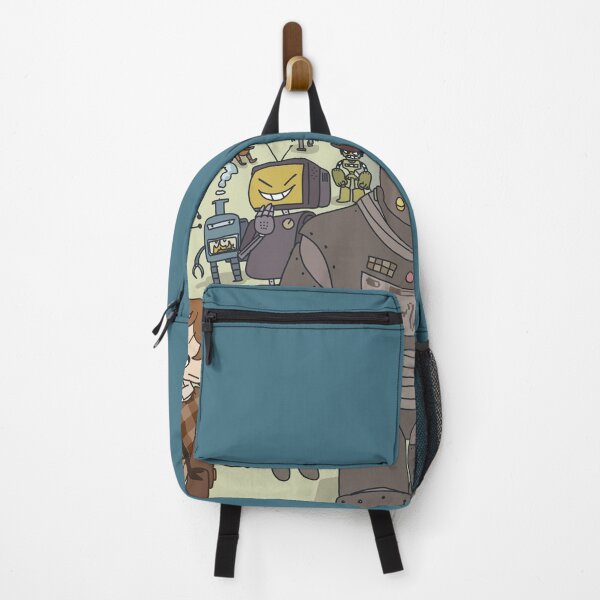 Item preview, A Tour Through the Robot City (an oc concept illustration) designed and sold by thebagelchild.