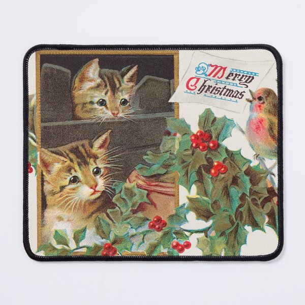 Item preview, Vintage Christmas Card Merry Christmas (1911) designed and sold by Designedbysm.
