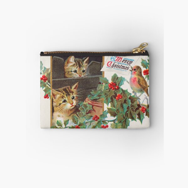 Item preview, Vintage Christmas Card Merry Christmas (1911) designed and sold by Designedbysm.