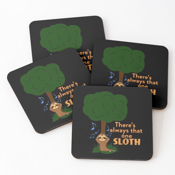 Item preview, There's always that one sloth illustration...listening to music designed and sold by With My Hands By K.