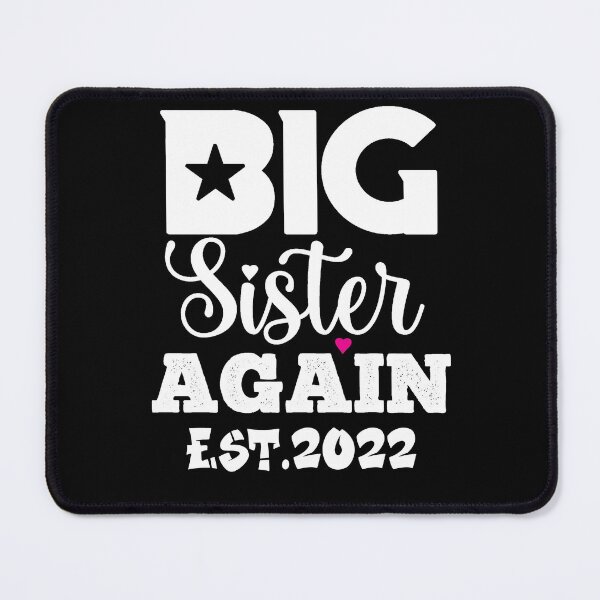 Item preview, Big Sister Again Pregnancy Announcement 2022 Siblings designed and sold by Eddie SH.