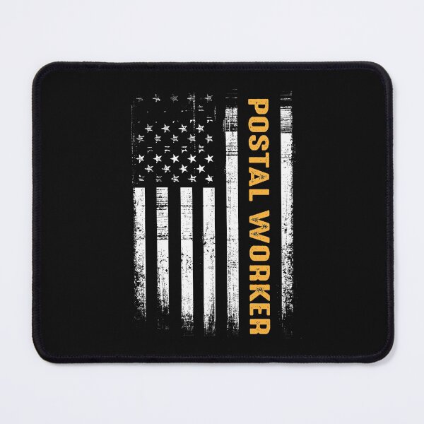 Item preview, Vintage Postal Worker American Flag US Postal Service designed and sold by shophia-art.