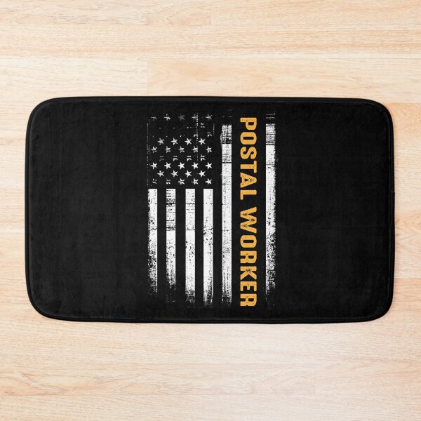 Item preview, Vintage Postal Worker American Flag US Postal Service designed and sold by shophia-art.