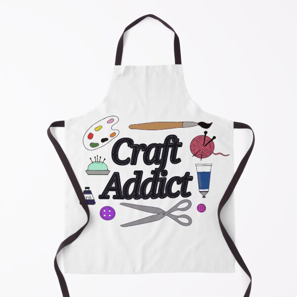 Item preview, Craft addict art with craft tools designed and sold by KaisPrints.