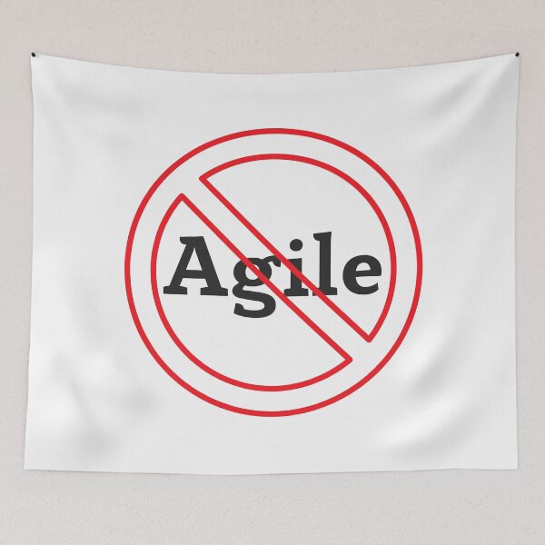 Item preview, No Agile designed and sold by trendingatees.
