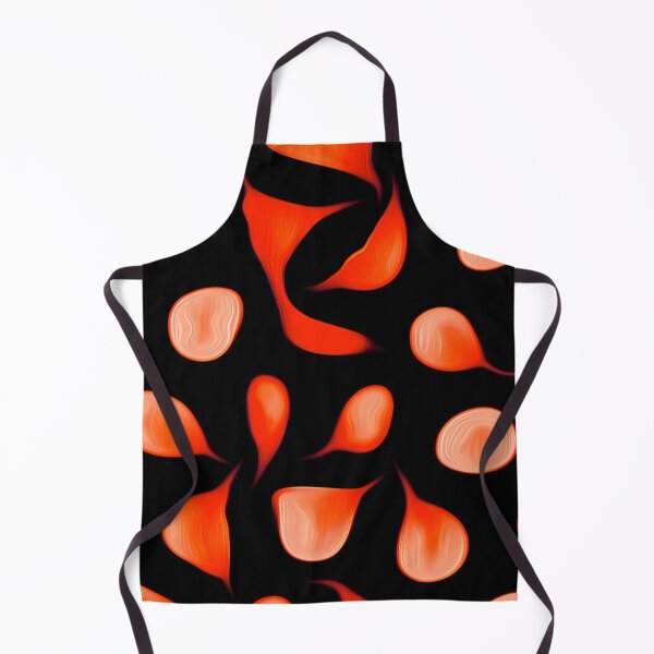 Item preview, Tiny Orange Dot Leaves designed and sold by fatenanwar.