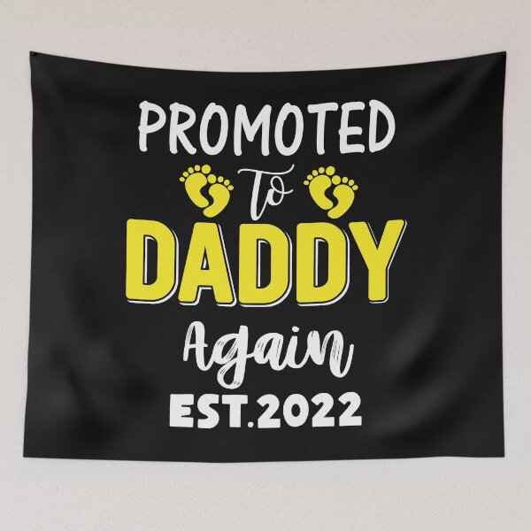 Item preview,  Promoted To Daddy Est 2022 New Dad Gift designed and sold by Eddie SH.