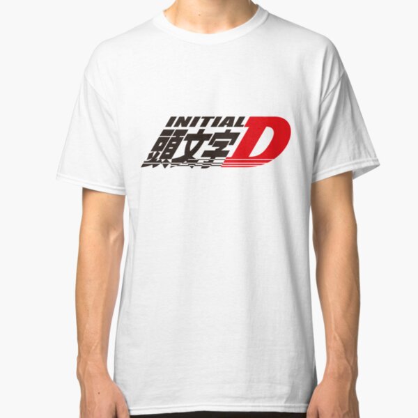 vintage initial d shirt