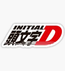 Initial D Logo Sticker