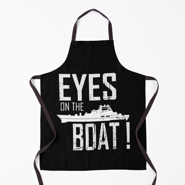 Item preview, Eyes on the boat! coast guard saying design designed and sold by Coasties.